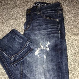 High rise jeans